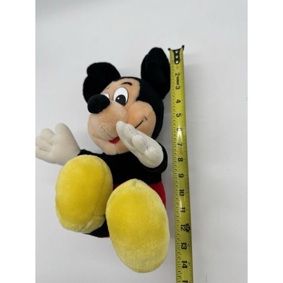 Vintage Mickey Mouse Plush Stuffed Animal Toy Doll Walt Disney World Disneyland - Picture 7 of 7